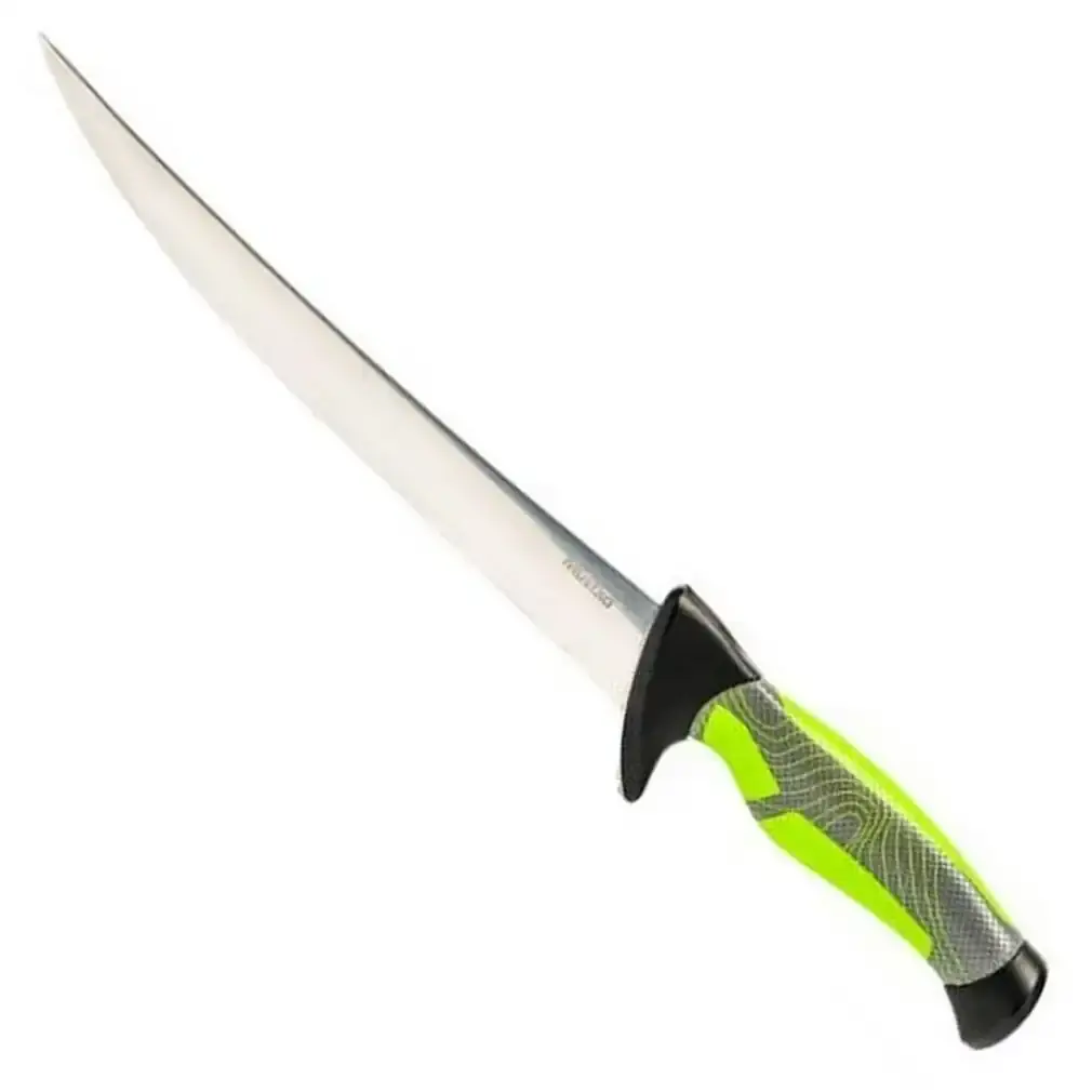 Mustad Green Series 9 Inch Stainless Steel Boning Knife with Sheath