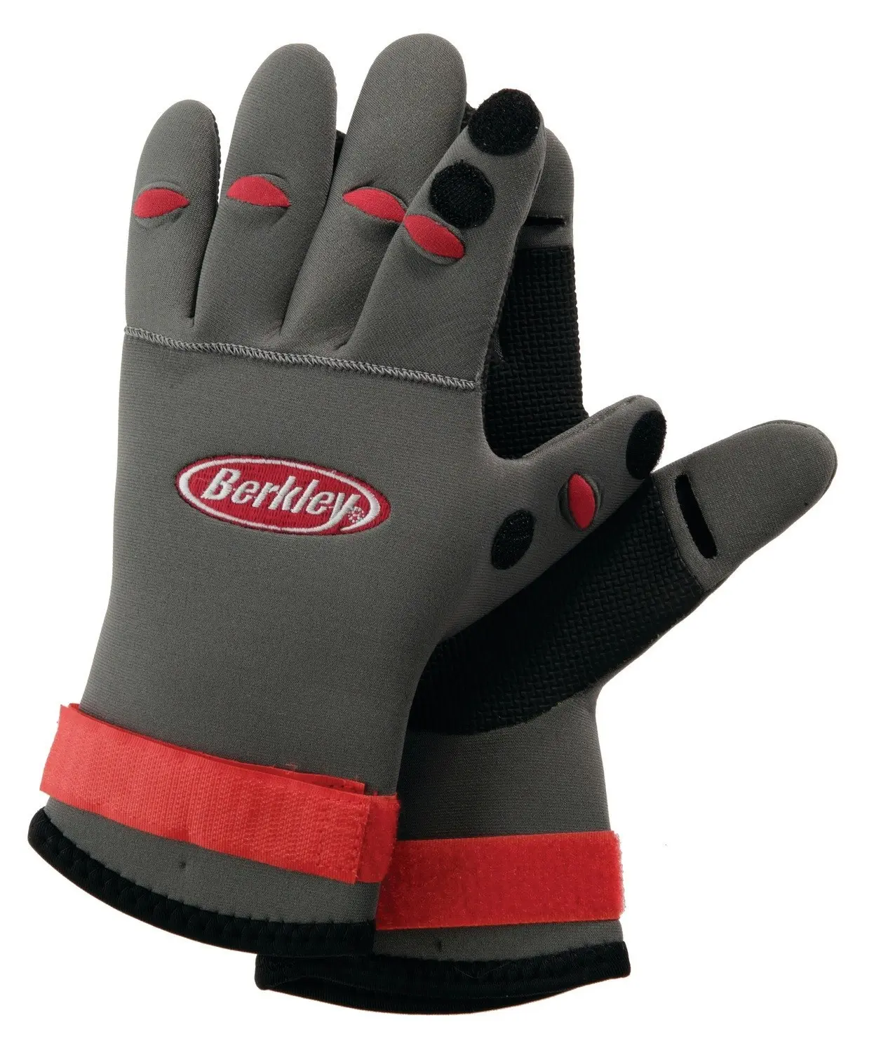 Berkley Neoprene Fish Grip Gloves - Non-Slip Flexible Fishing Gloves