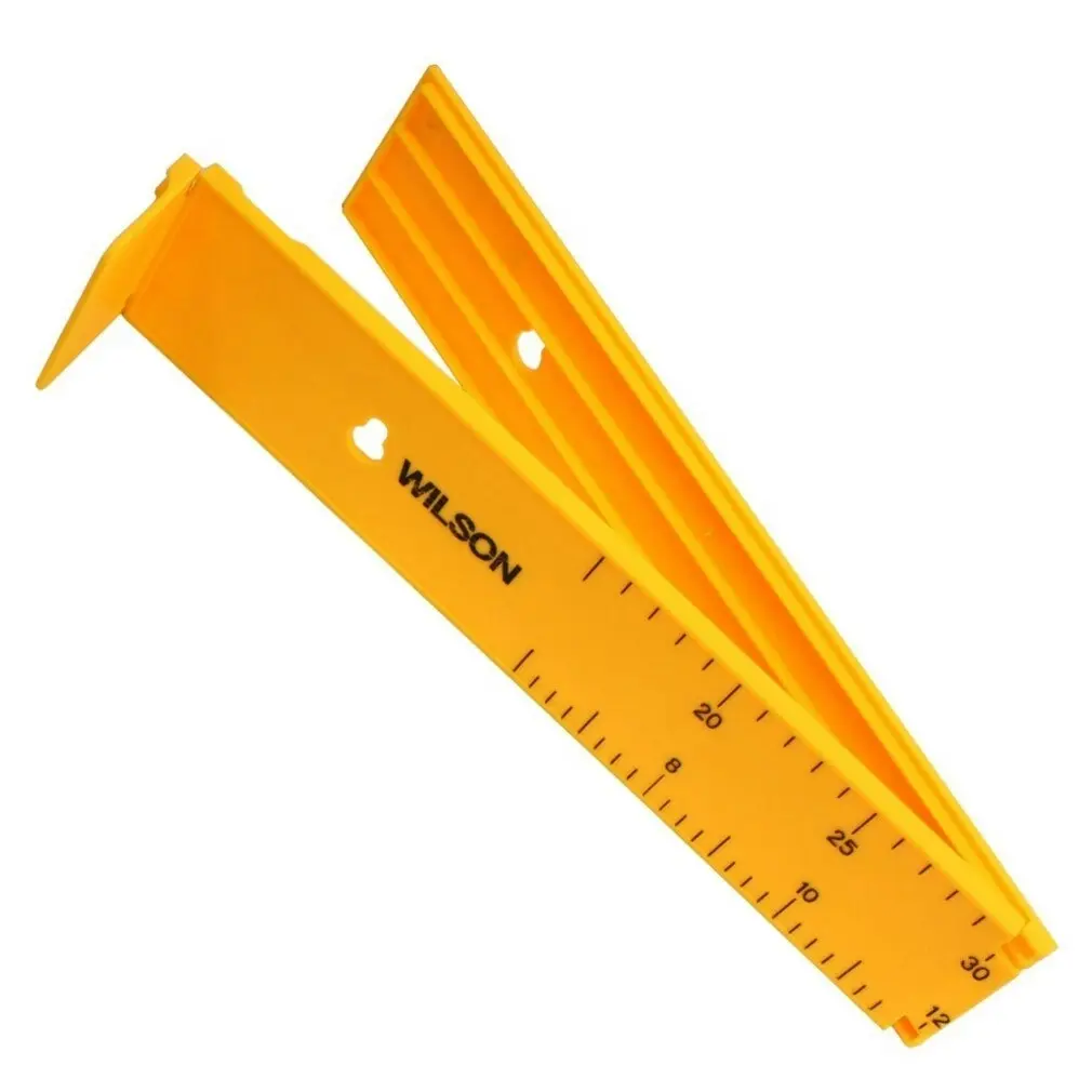 Wilson 60cm Folding Fish Ruler - Hinged Fish and Crab Measure