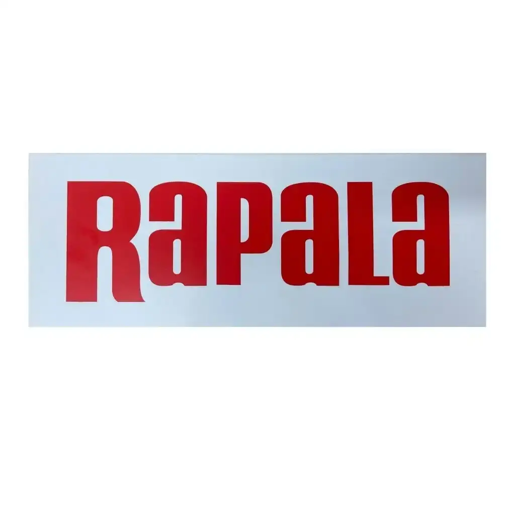 Rapala Lures Logo Sticker - Plastic Coated Boat Sticker