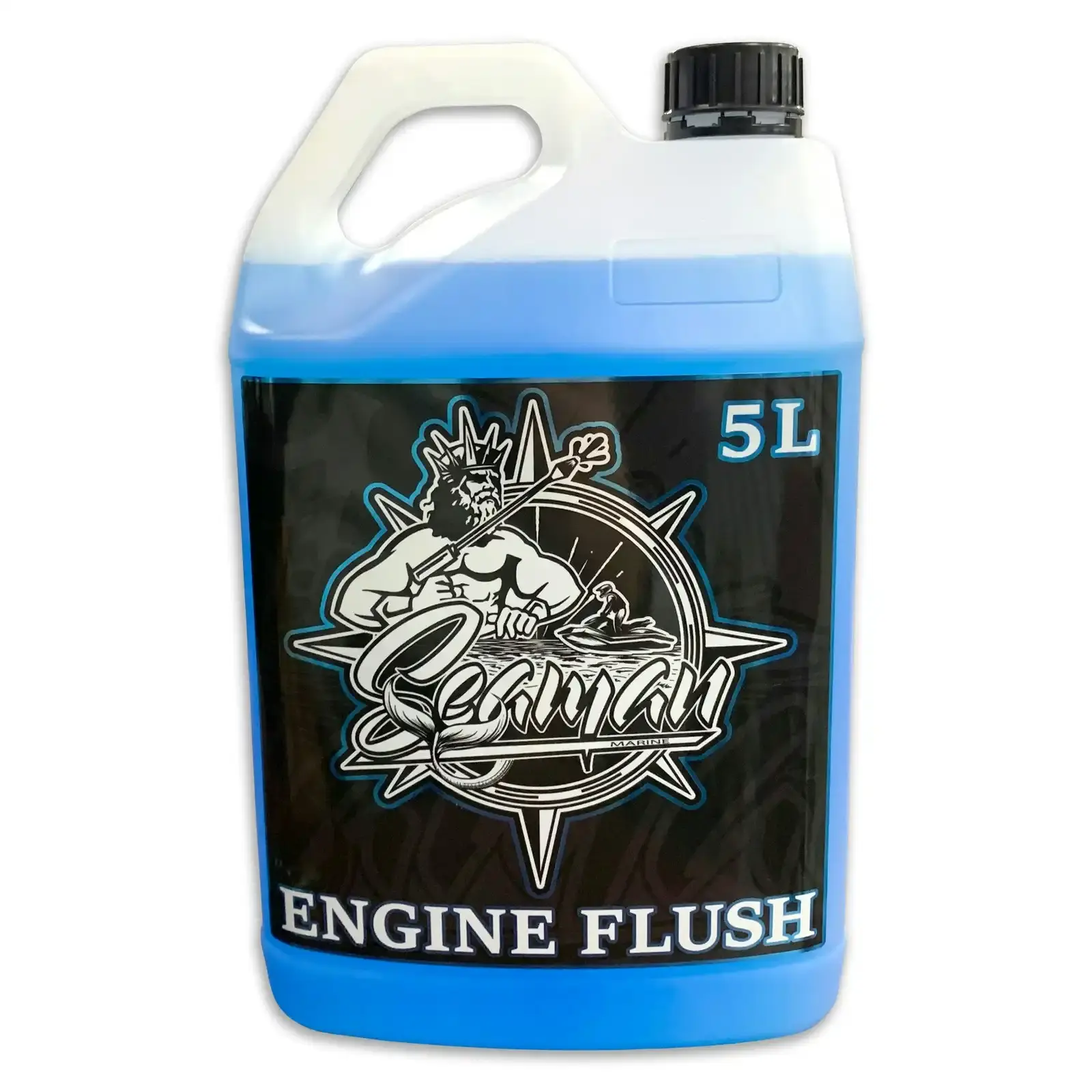 5 Litre Bottle of Seaman Marine Outboard Boat Engine Flush Treatment