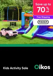 Kids Activity Sale - Trampolines, Ride Ons, Musical Instruments and More - Mazam