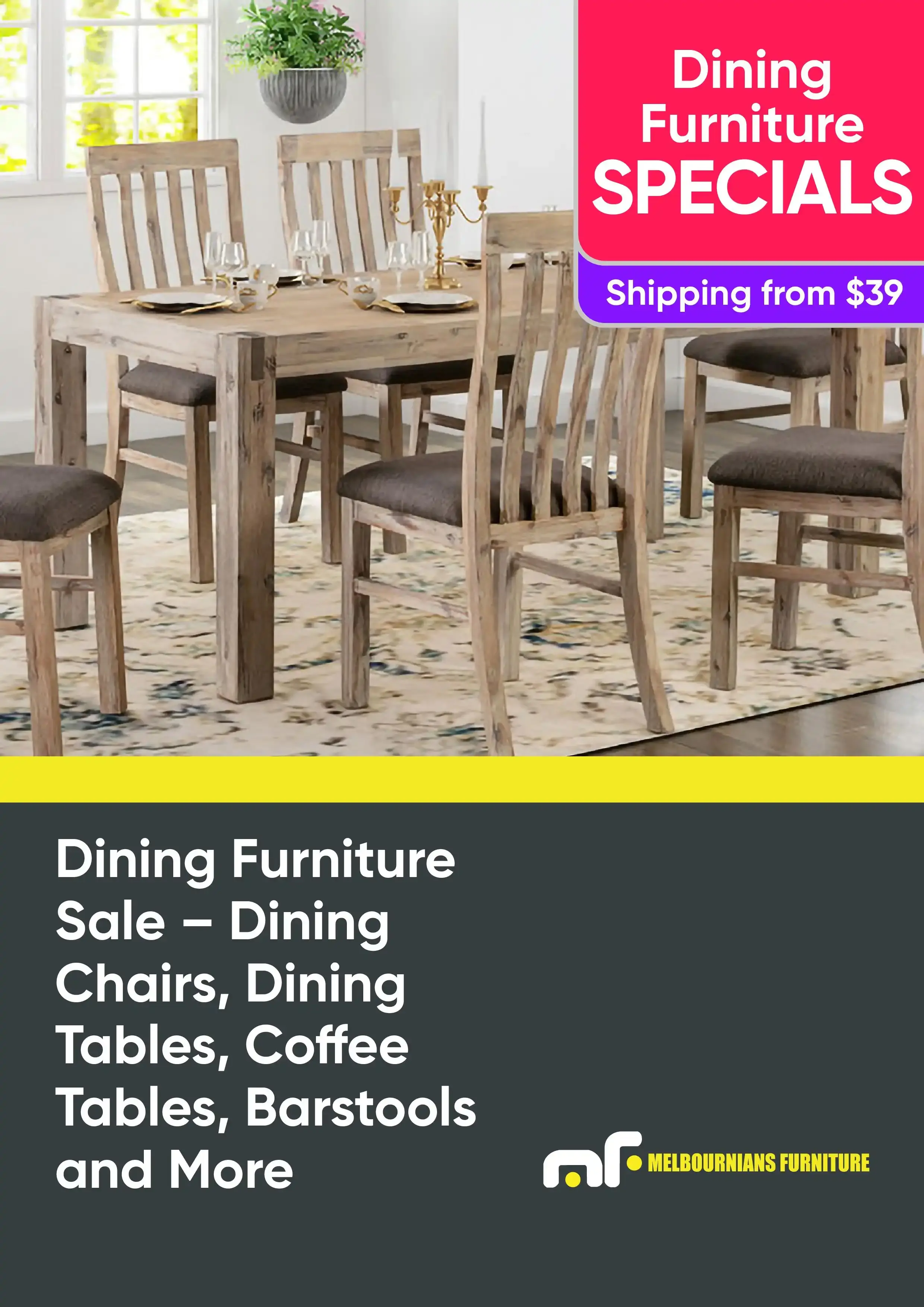 Dining Furniture Sale - Dining Chairs, Dining Tables, Coffee Tables, Barstools and More