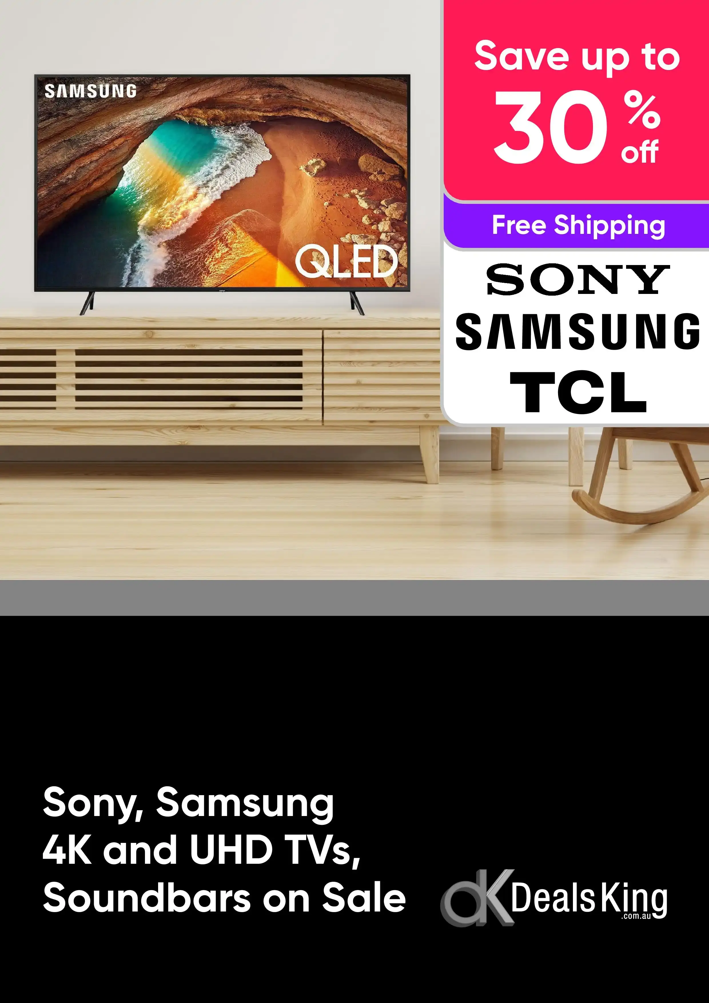 Sony, Samsung 4K and UHD TVs, Soundbars on Sale - Save Up to 30% 