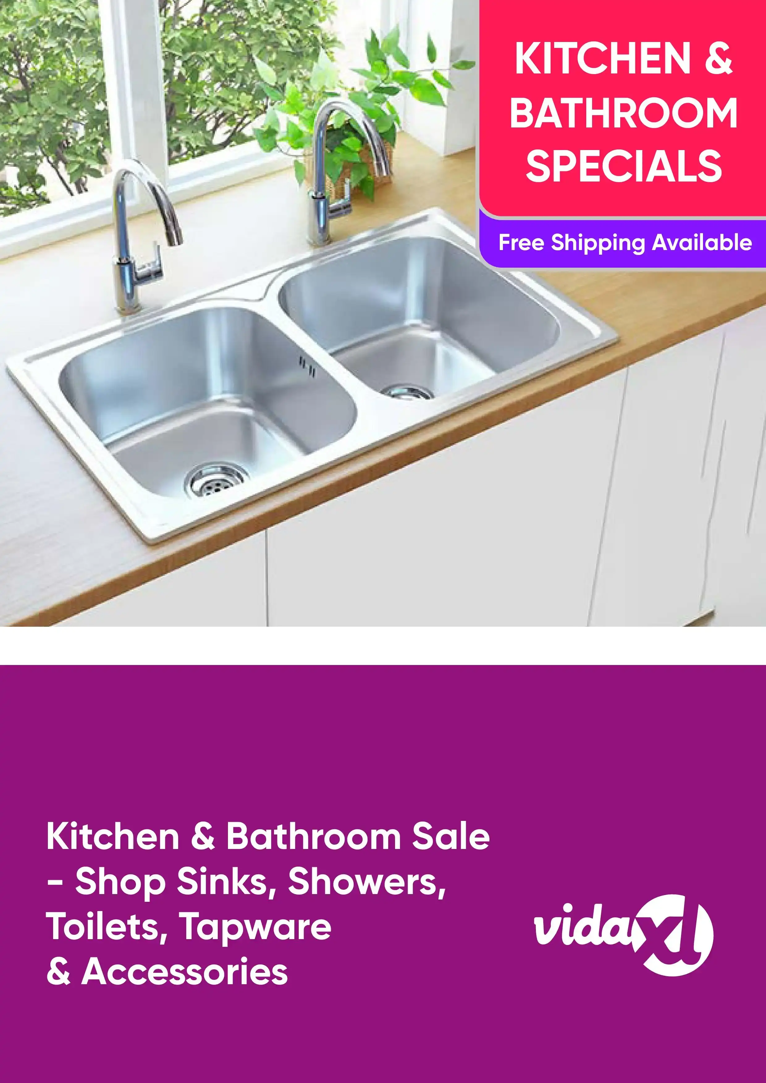 Plumbing on Sale - Shop Sinks, Showers, Toilets, Tapware and Accessories