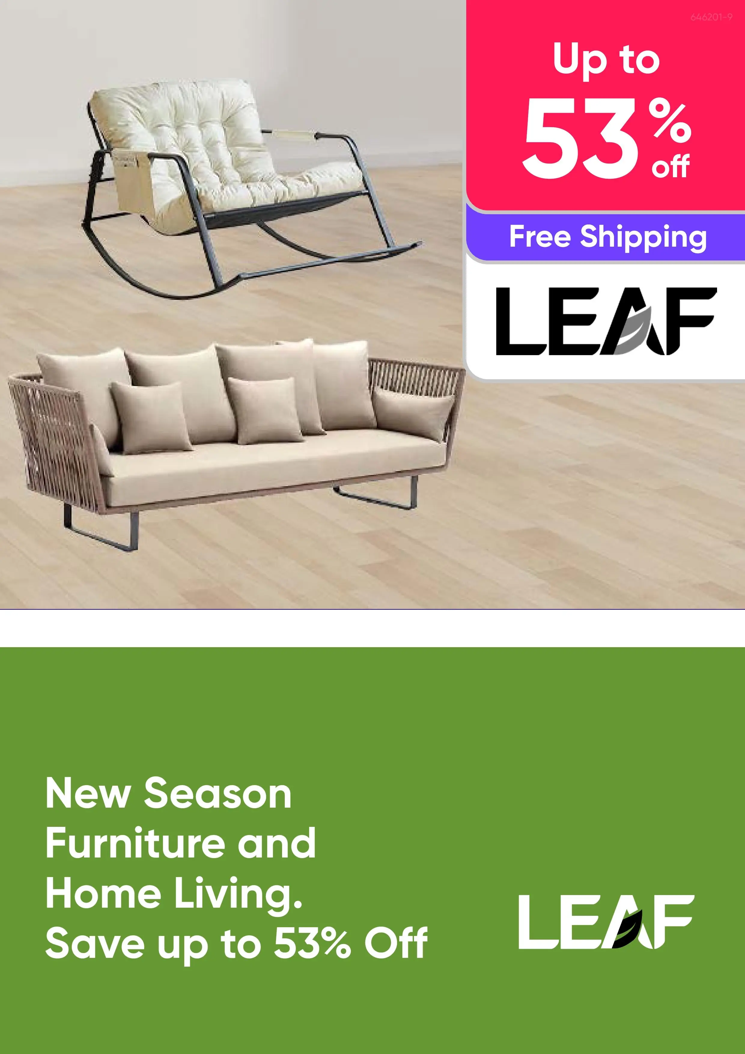 New Season Furniture and Home Living up to 53% Off