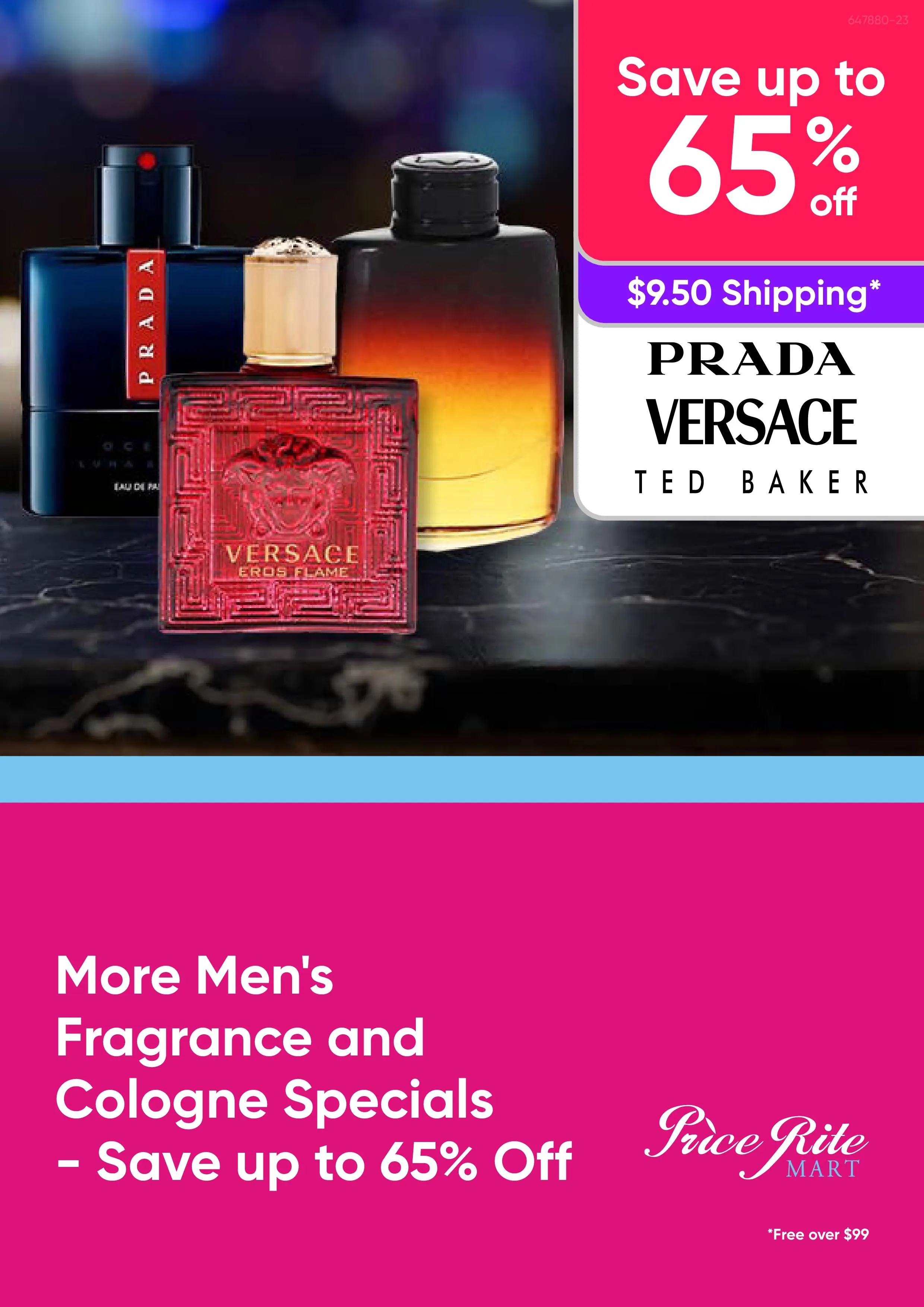 More Men's Perfumes and Cologne Specials - Save up to 65% Off