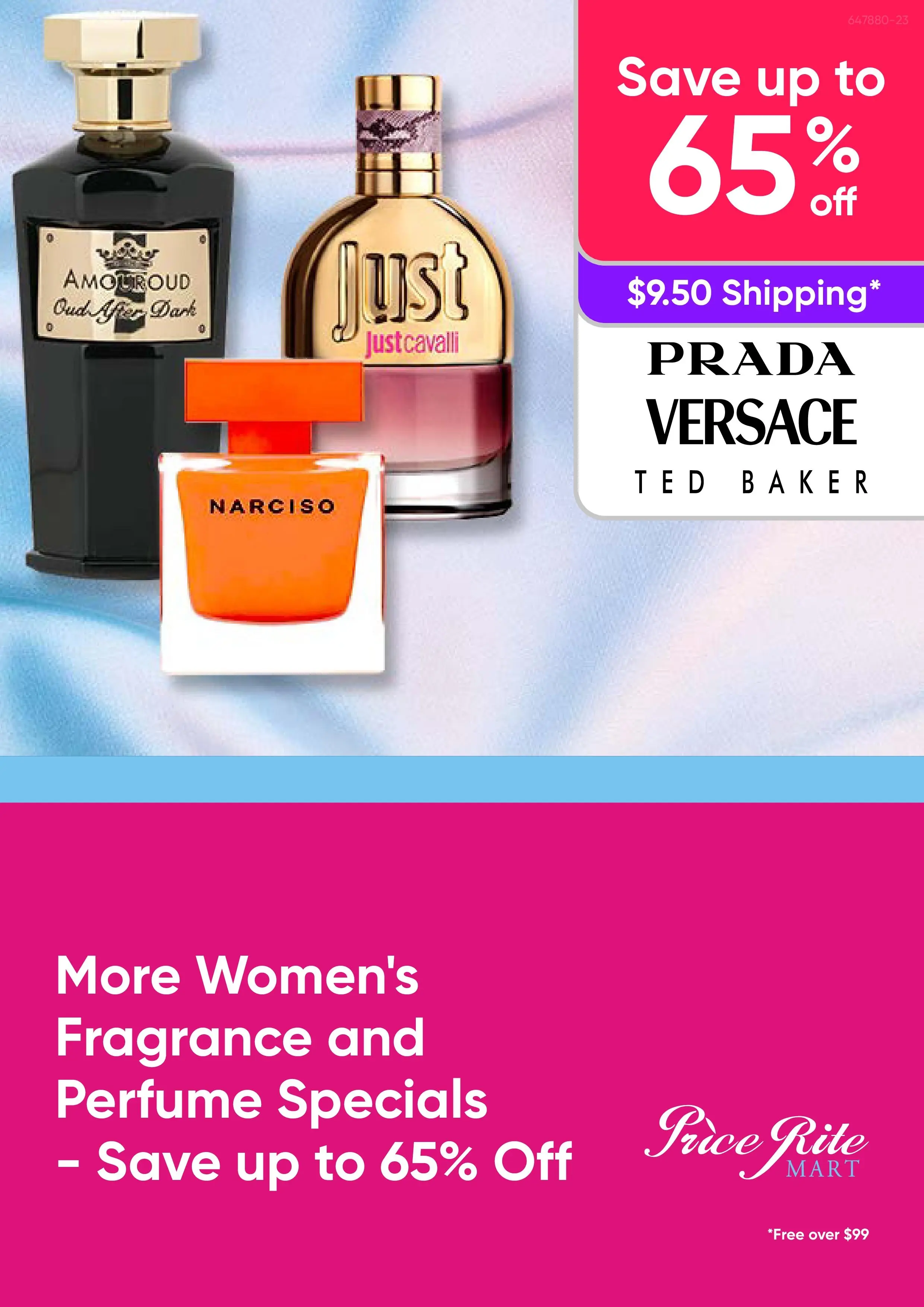 More Women's Perfumes and Cologne Specials - Save up to 65% Off